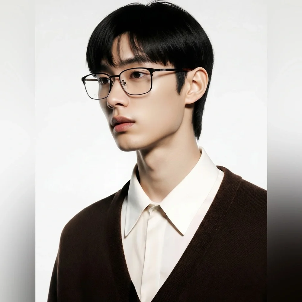 New Authentic Gucci GG0579OK 001 Eyeglasses – Classic Black Frame